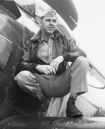 William Meredith on Plane